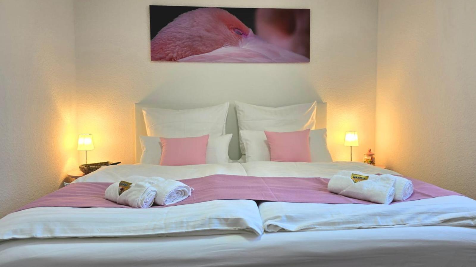 Happy Homes Pink - Up To 5 - Kueche - W-Lan - Netflix - Honig - Badewanne Nidda Zewnętrze zdjęcie
